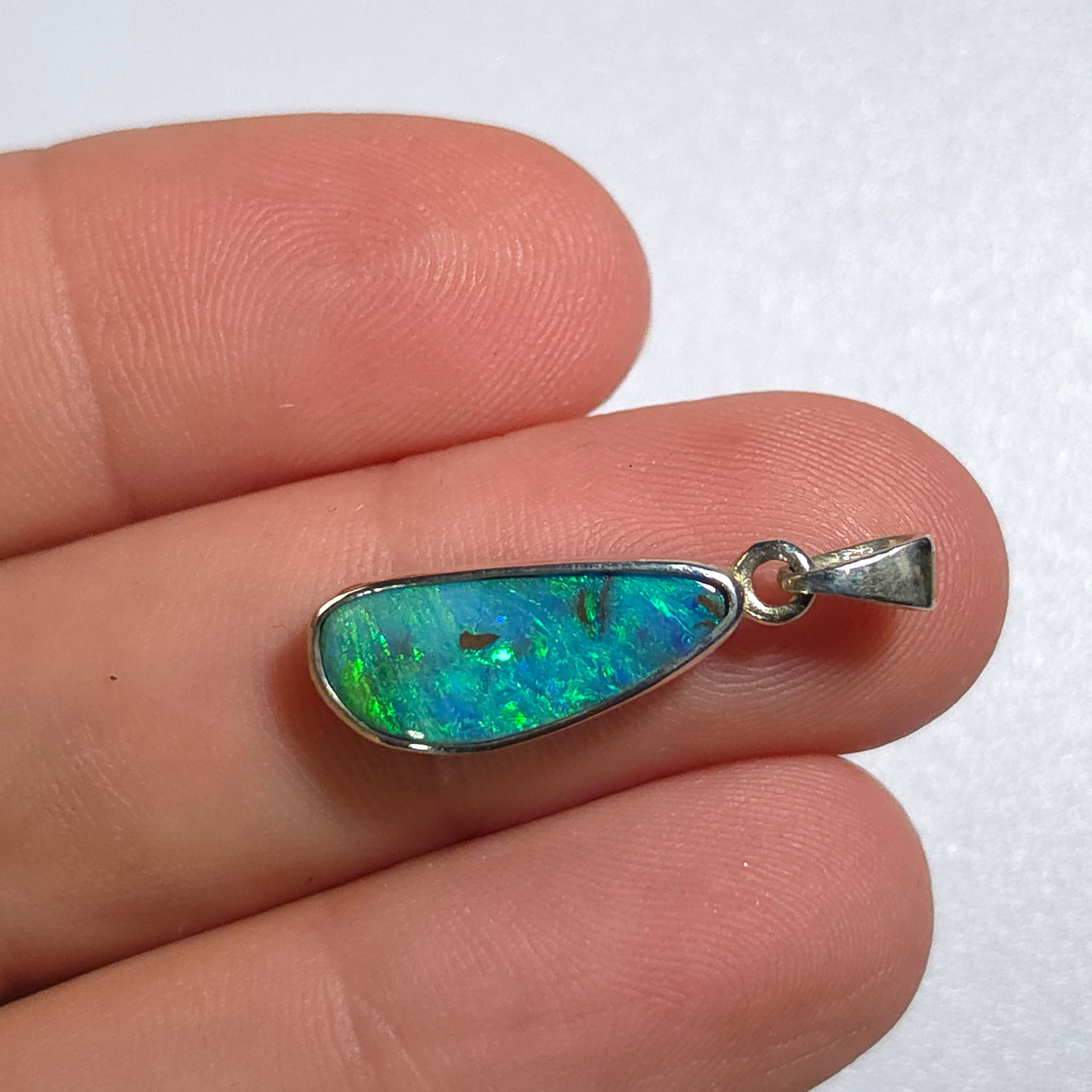 Australian Boulder Opal Pendant 37734