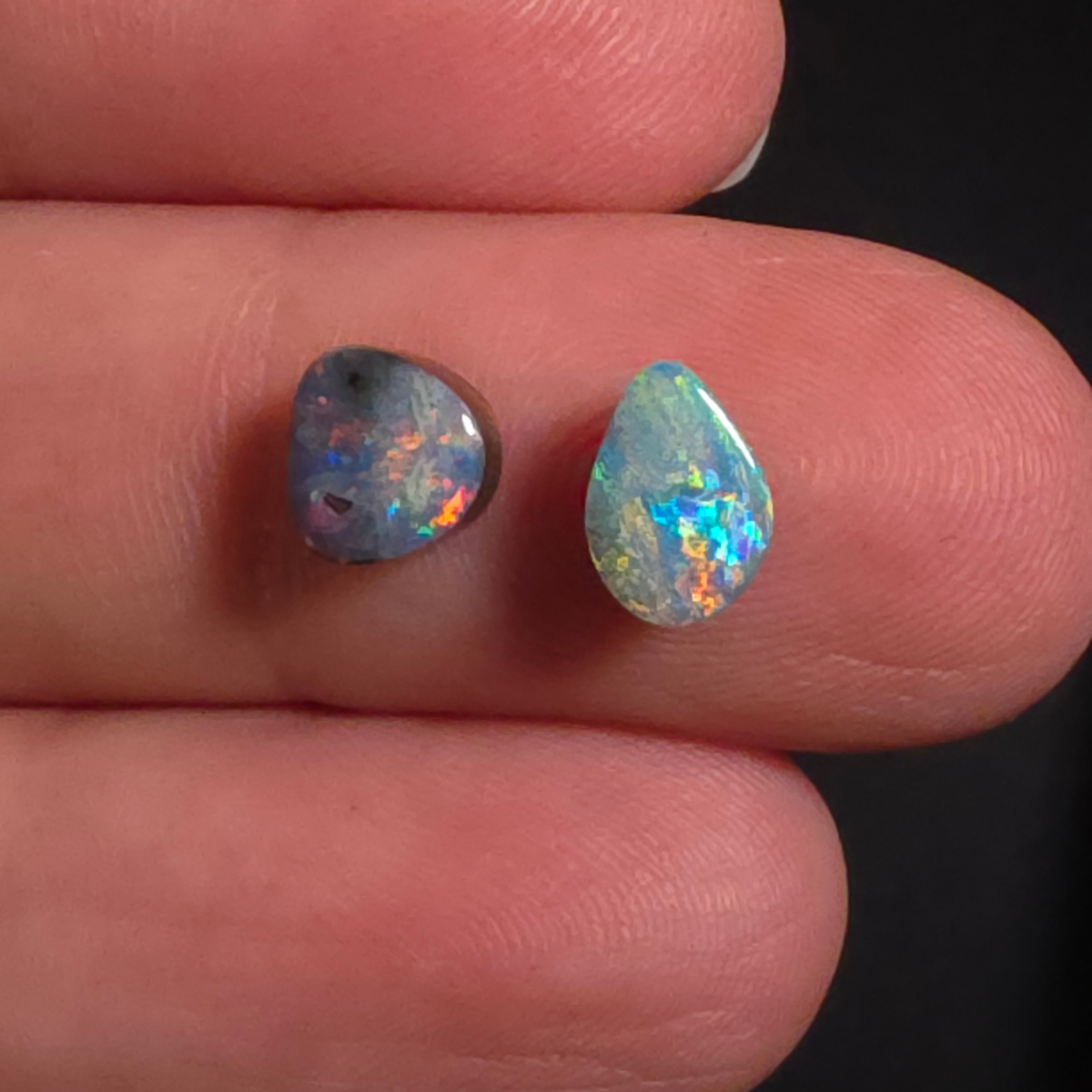 37817 Australian Boulder Opals 1.5 carats each