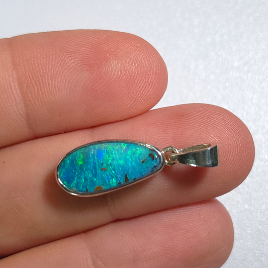 Australian Boulder Opal Pendant 37733
