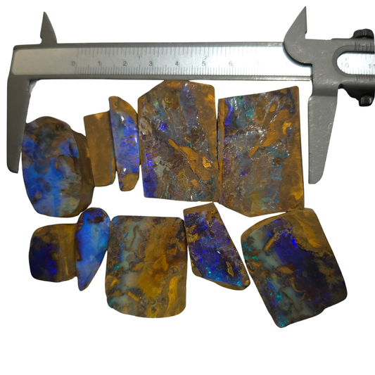 Australian Boulder Opal Rough Parcel 37740RR