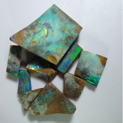 Australian Boulder Opal Rough Parcel 37744RR