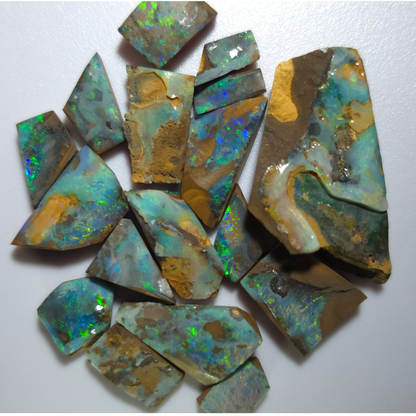 Australian Boulder Opal Rough Parcel 37746RR