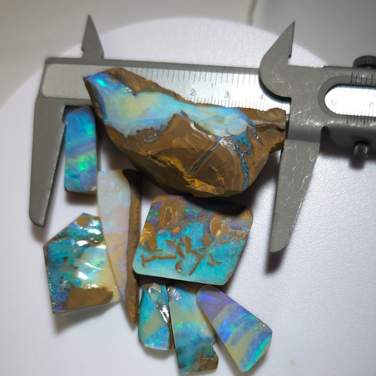 Australian Boulder Opal Rough Parcel 37747RR