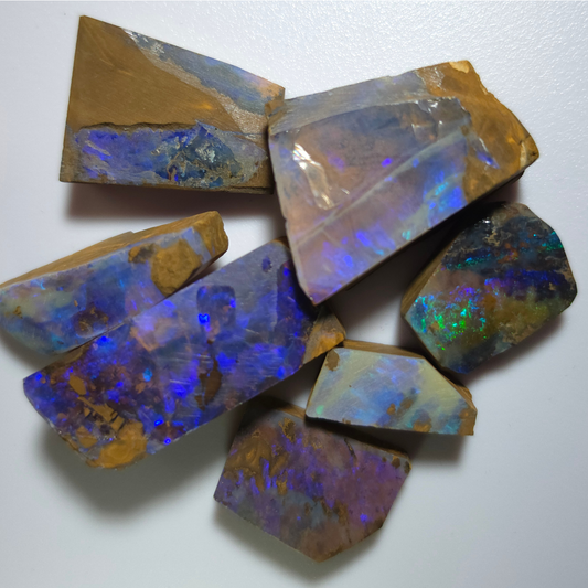 Australian Boulder Opal Rough Parcel 37751RR